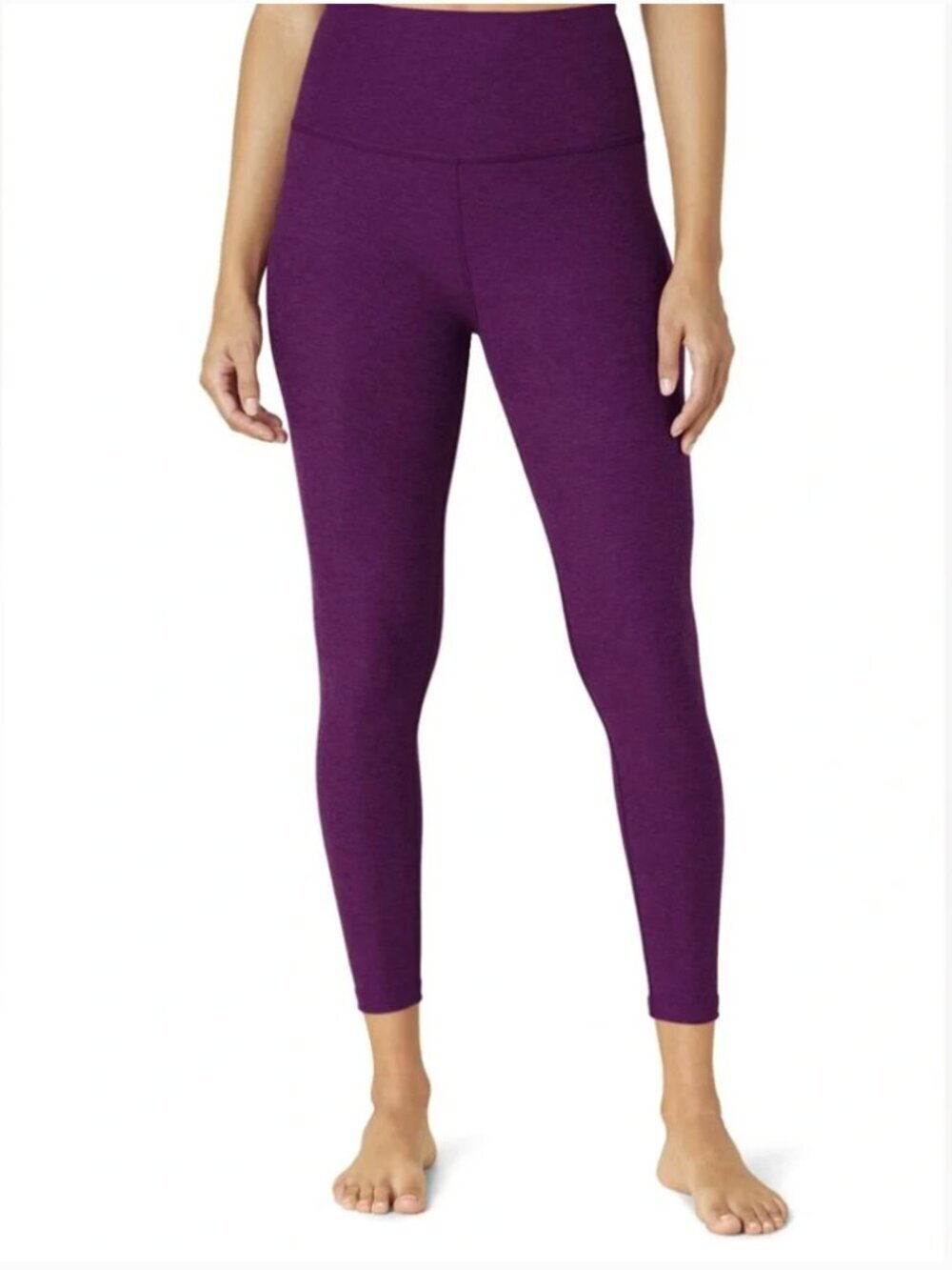 Beyond Yoga Spacedye Caught In The Midi Leggings Purple Size M